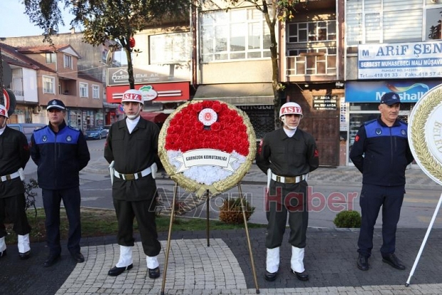 Akyazı da Büyük Önder Atatürk törenle anıldı