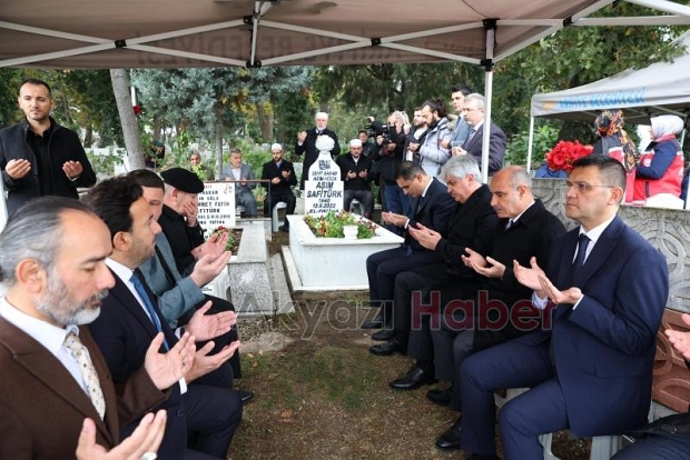 Şehit Kaymakam Safitürk, vefatının 8’nci yılında kabri başında anıldı
