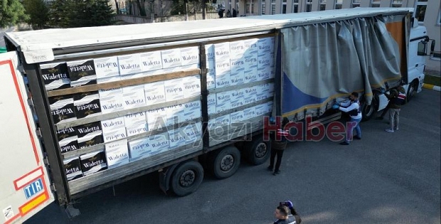 Sakarya'da 20 milyon liralık kaçakçılık operasyonu