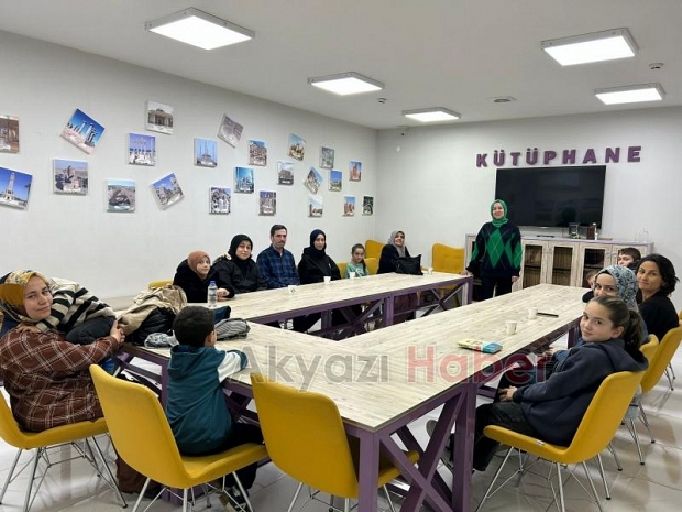 Akyazı SGM'de şehit ve gazi yakını çocuklar için etkinlik