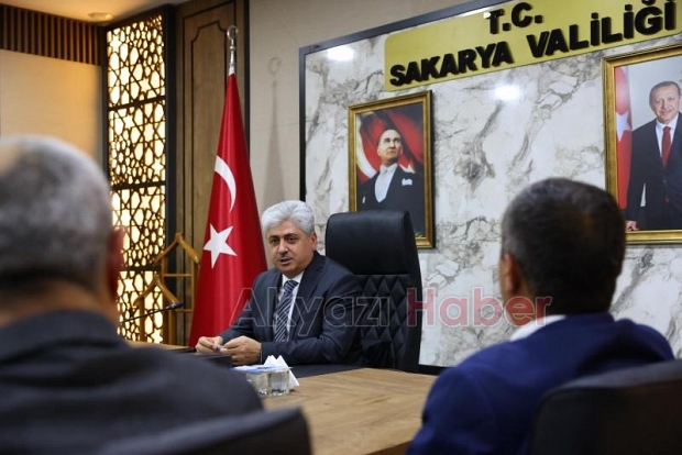 Sakarya Ziraat Odaları, Vali Doğan’la bir araya geldi