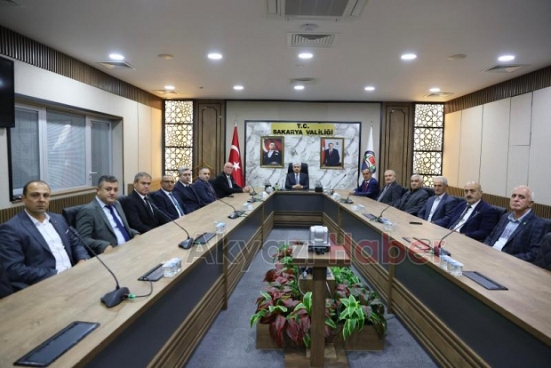 Sakarya Ziraat Odaları, Vali Doğan’la bir araya geldi