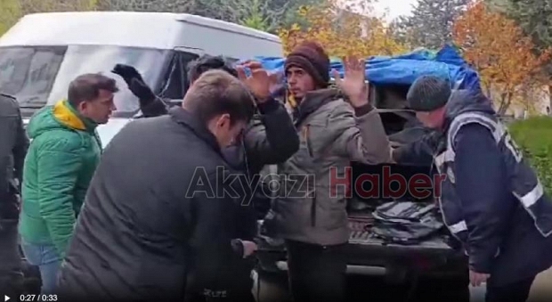 Kaçak Afganlar Sakarya'ya gelirken yakalandı