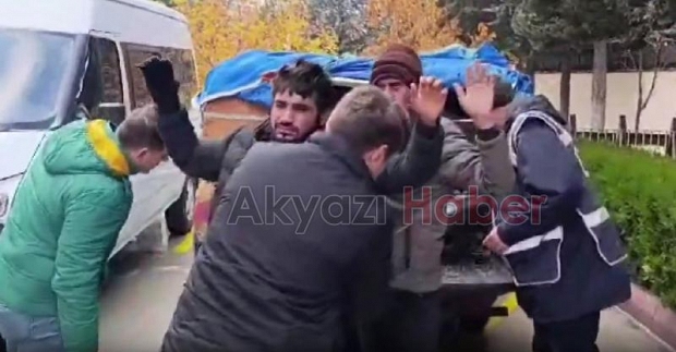 Kaçak Afganlar Sakarya'ya gelirken yakalandı
