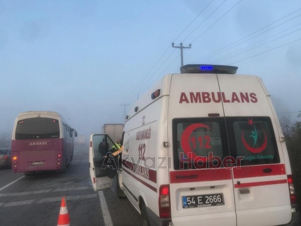 D-100'de kaza 1 yaralı