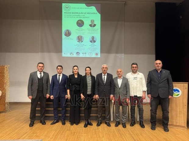 Bağımlılıkla mücadele anlatıldı