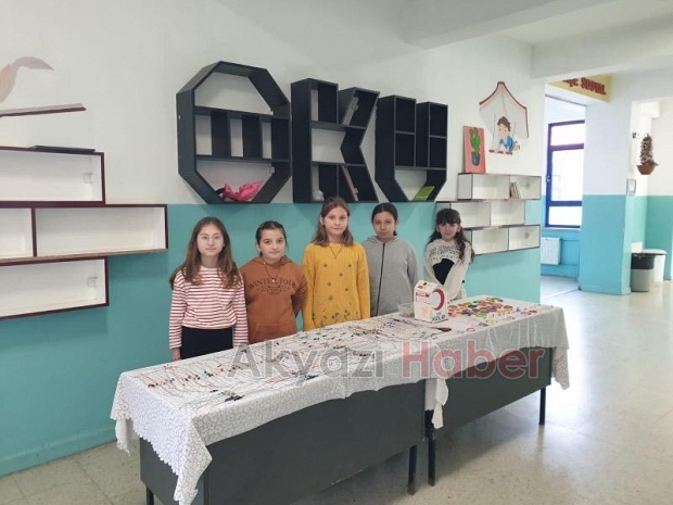 Paris Ortaokulu öğrencilerinden Gazze'ye yardım