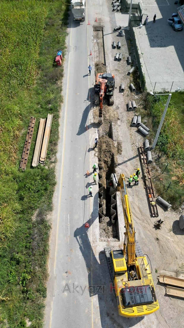 Sakarya'da 7 ayda 223 kilometrelik altyapı yatırımını