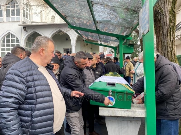 Avda kazayla vurulan Hüseyin Karaoğlan'a acı veda