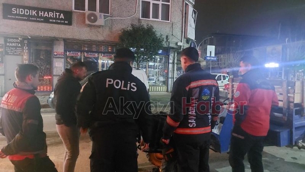 Tamir için yaktığı ateş ekipleri alarma geçirdi