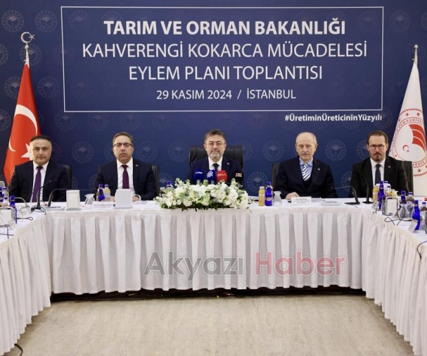 Vali Doğan kahverengi kokarca ile mücadele toplantısına katıldı
