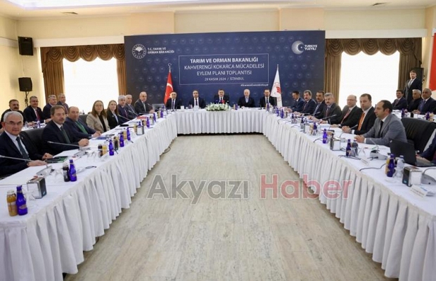 Vali Doğan kahverengi kokarca ile mücadele toplantısına katıldı
