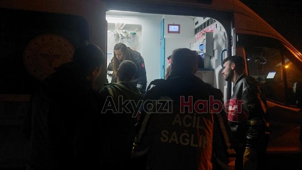 Ada Caddesinde kaza 1 yaralı