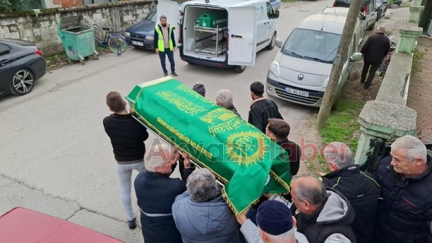 Evde ölü bulunmuştu son yolculuğuna uğurlandı