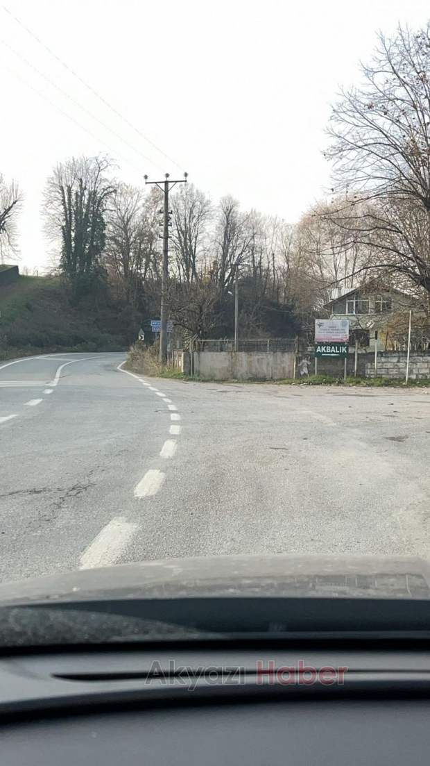 TEM'deki çalışma Akbalık'ı mağdur etti