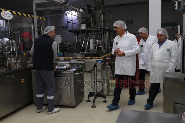 Fiskobirlik tesisinde inceleme yaptılar
