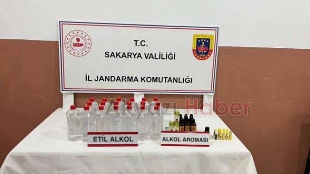 Yılbaşı öncesi yüzlerce şişe sahte içki ele geçirildi