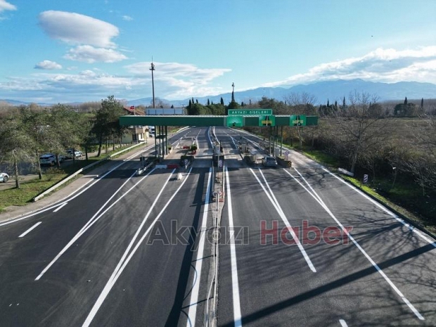 TEM Akyazı gişeleri açıldı