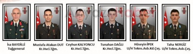 Şehitlerimiz dualarla uğurlandı