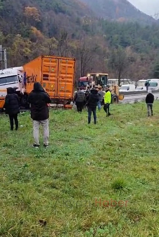 Zincirleme kaza ucuz atlatıldı