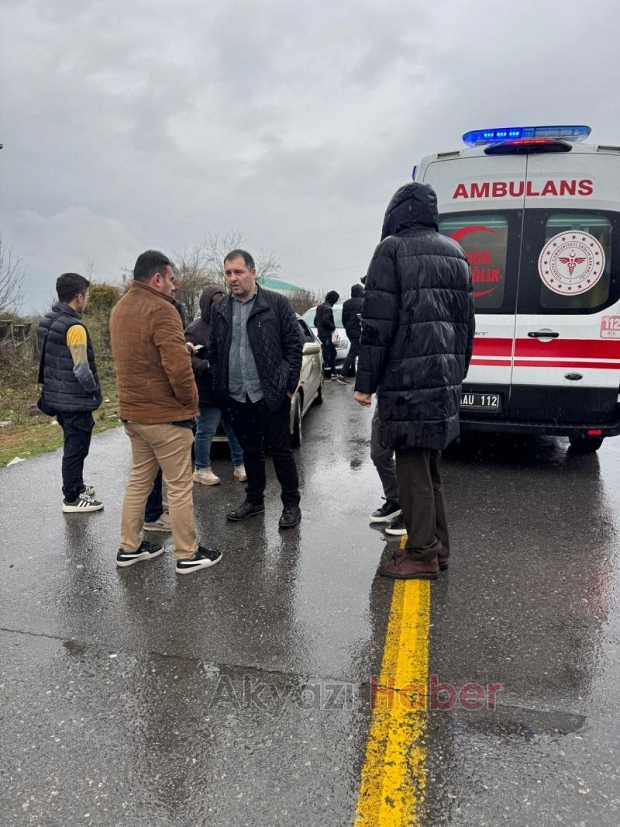 Hendek te kaza 5 yaralı