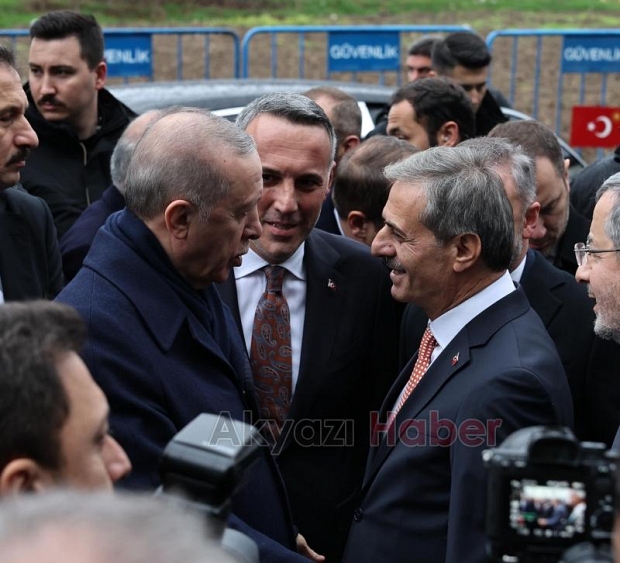 Cumhurbaşkanı Erdoğan Sakarya'da