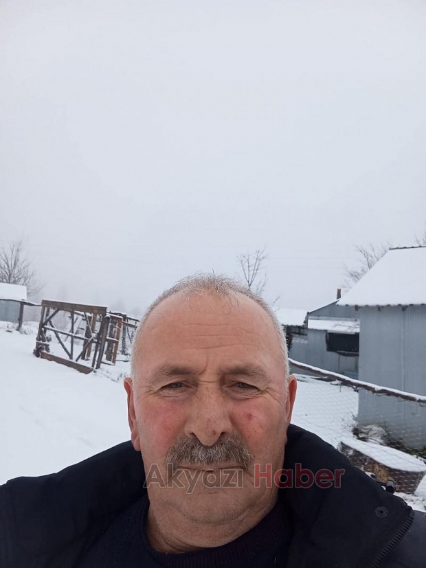 Akyazı nın yüksek kesimlerine kar yağdı