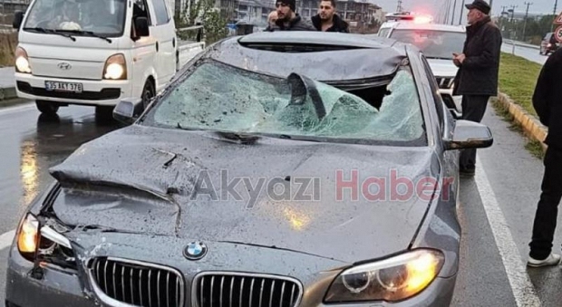 Karasu'da kaza: 2 yaralı