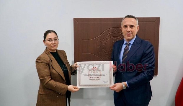 Yunus Tever mazbatasını aldı
