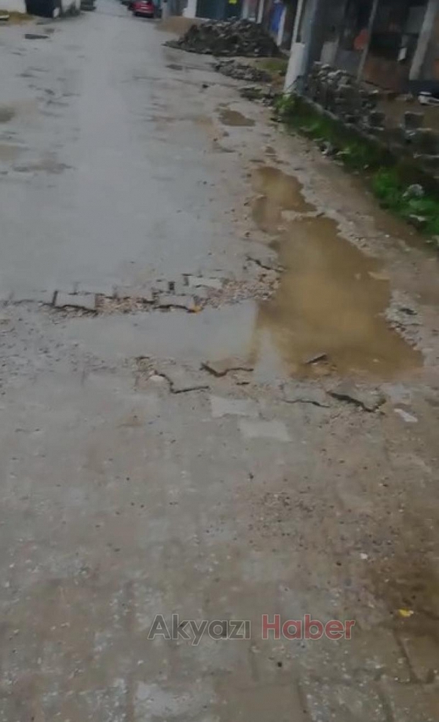 Akyazıda açık çukur tepkisi