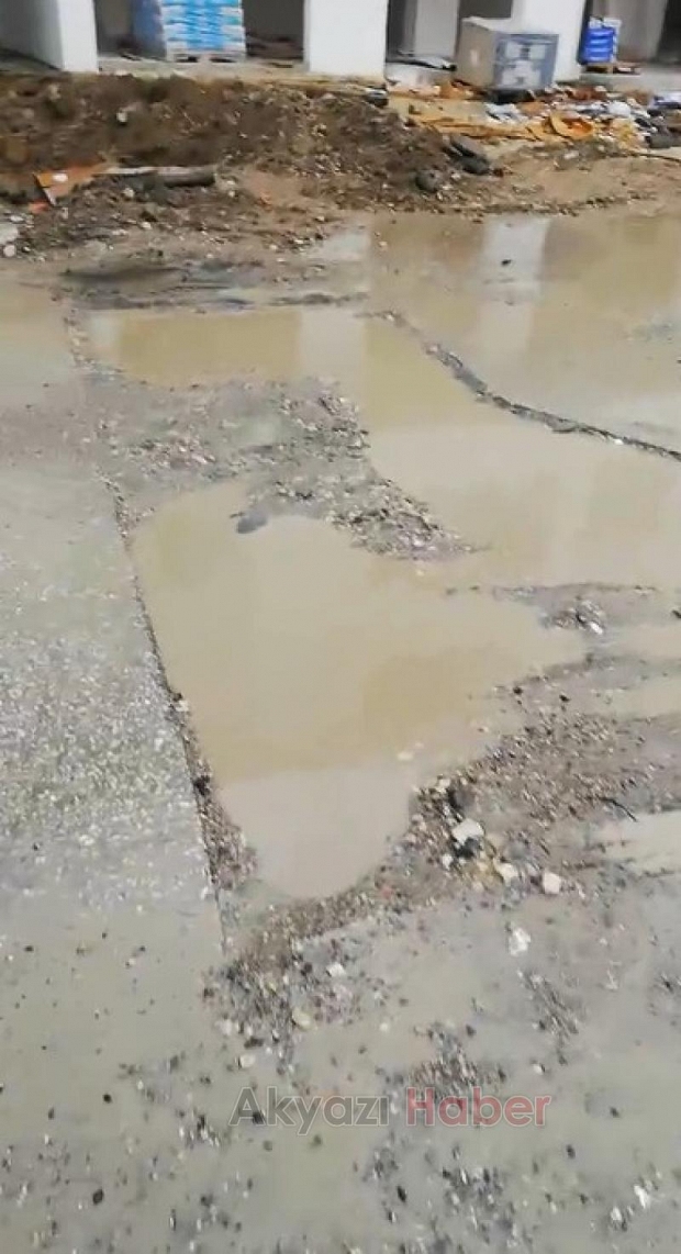Akyazıda açık çukur tepkisi