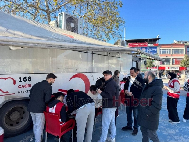 Akyazı'da kan bağışı kampanyası