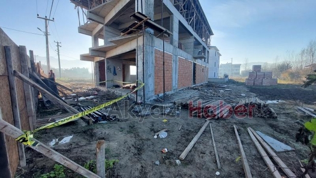 Yüksek gerilim hattına temas eden işçi 3 kattan düştü