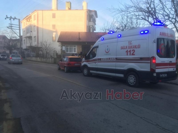 Yola fırlayan çocuk otomobilin çarpması sonucu yaralandı