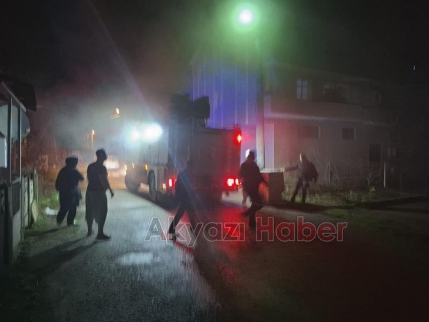 Konuralp Mahallesinde Yangın