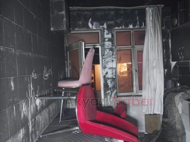 Konuralp Mahallesinde Yangın