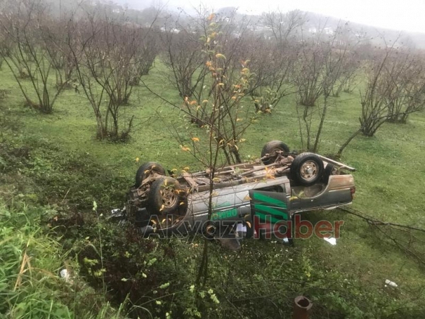 Orman işletme aracı kaza yaptı: 5 yaralı