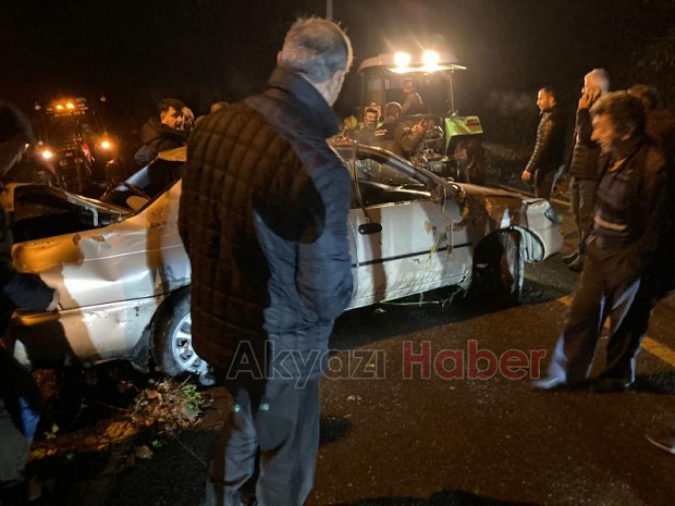 Otomobil şarampole uçtu: 4 yaralı