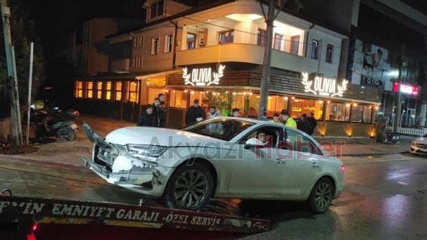 Sürücü alkollü çıktı