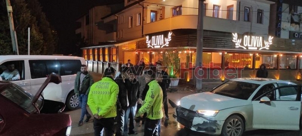 Sürücü alkollü çıktı