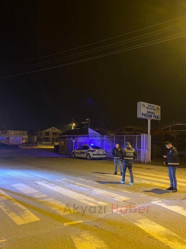 Akyazı'da yılbaşı denetimi 