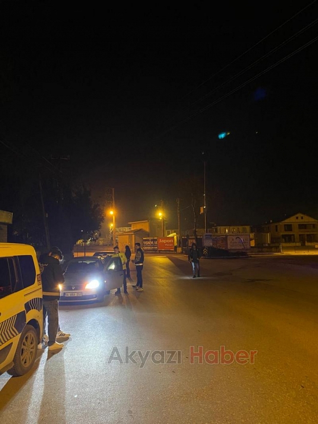 Akyazı'da yılbaşı denetimi 
