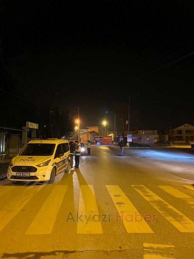 Akyazı'da yılbaşı denetimi 