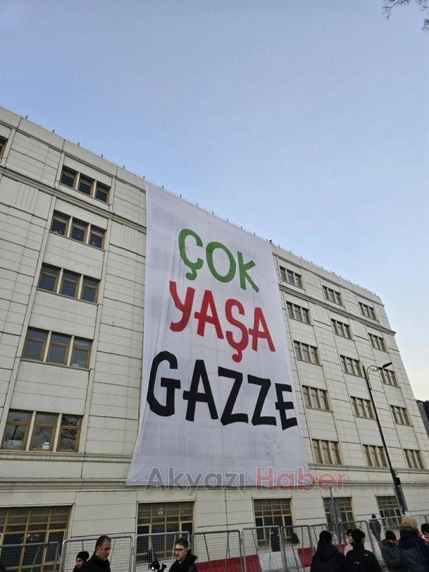 Milyonlar Galata'ya akın etti: Gazze'deki katliama 