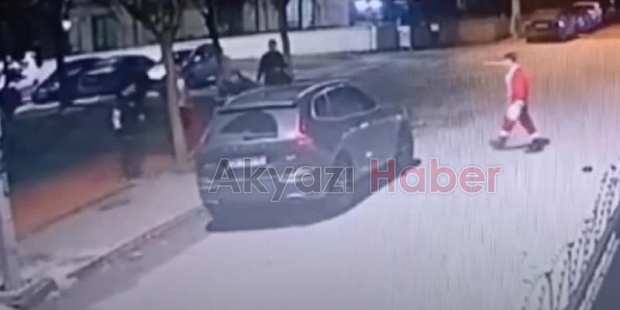 Noel baba kıyafeti ile işlenen cinayet kamerada