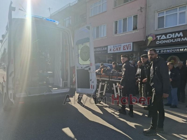 Ada caddesinde kaza