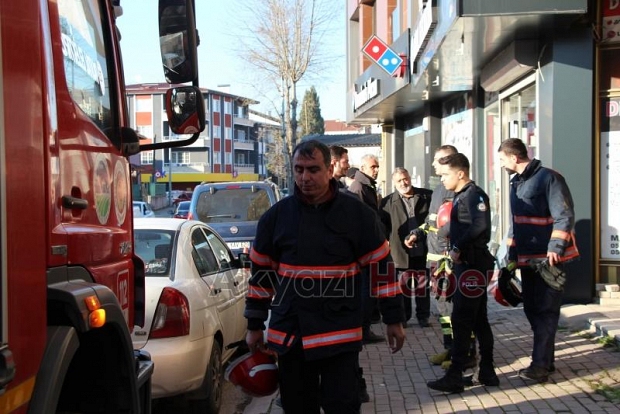 Binada Gaz Kaçağı ihbarı : Ekipleri Harekete Geçirdi