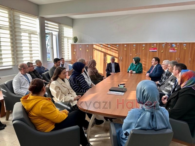 Eyyup Genç Fen Lisesi’ni ziyaret ettiler