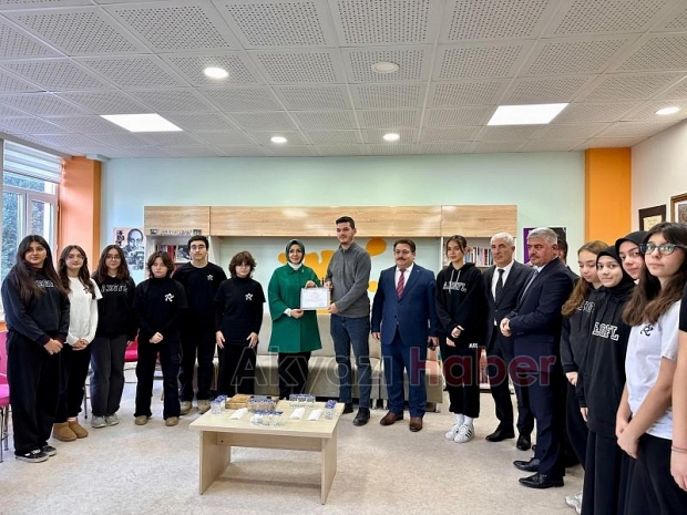 Eyyup Genç Fen Lisesi’ni ziyaret ettiler