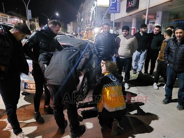 Bisikletli çocuk kazada yaralandı